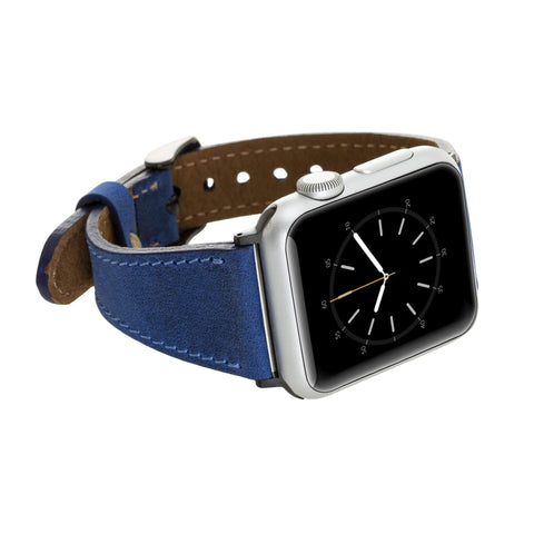 Correa delgada de cuero Messina para Apple Watch