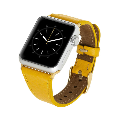 Correa delgada de cuero Messina para Apple Watch