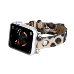 Correa delgada de cuero Perugia para Apple Watch