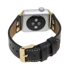 Correa de cuero Como para Apple Watch