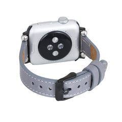 Correa delgada de cuero Foggia para Apple Watch