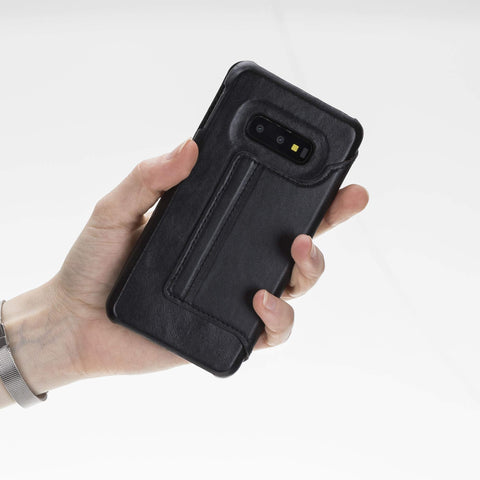 Venice RFID Blocking Leather Wallet Stand Case for Samsung Galaxy S10e