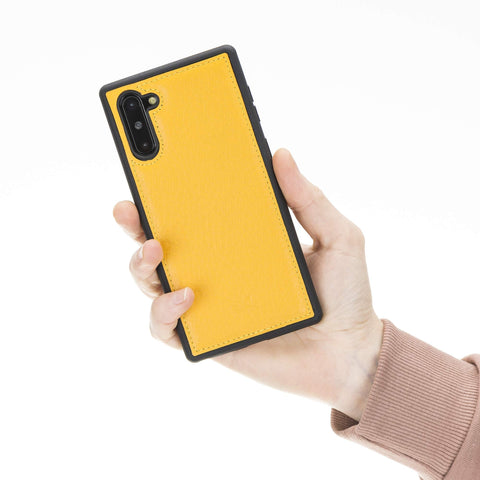 Funda de cuero Lucca Snap On para Samsung Galaxy Note 10