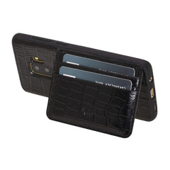 Funda tipo billetera de cuero Pisa Snap On con soporte para Samsung Galaxy S9 Plus