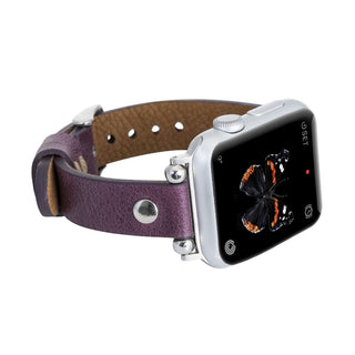 Perugia Leather Slim Band Strap for Apple Watch