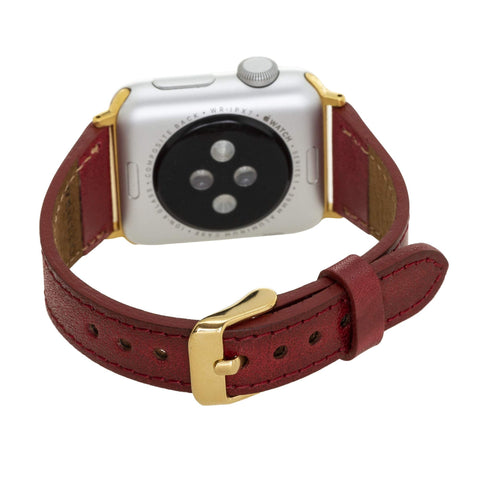 Correa delgada de cuero Messina para Apple Watch