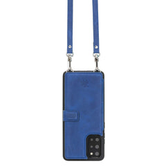 Fermo Funda de cuero para teléfono con billetera cruzada para Galaxy S20 Plus
