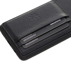 Funda tipo billetera de cuero Pisa Snap On con soporte para Samsung Galaxy S10 Plus