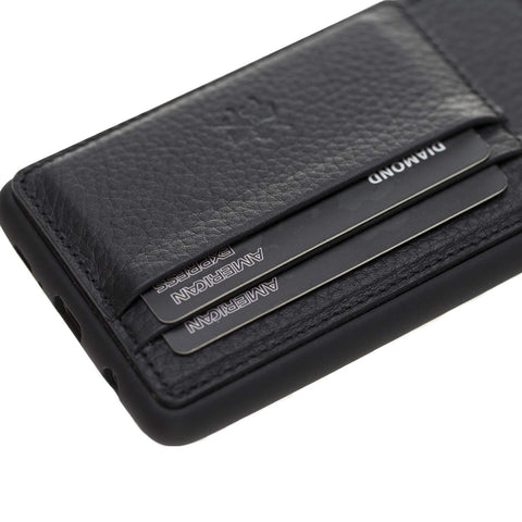 Pisa Snap On Leather Wallet Case with Stand for Samsung Galaxy S10 Plus