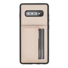 Funda tipo billetera de cuero Pisa Snap On con soporte para Samsung Galaxy S10 Plus