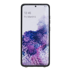 Fermo Funda de cuero para teléfono con billetera cruzada para Galaxy S20 Ultra