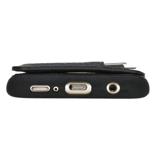 Pisa Snap On Leather Wallet Case with Stand for Samsung Galaxy S9