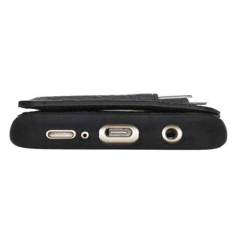 Pisa Snap On Leather Wallet Case with Stand for Samsung Galaxy S9