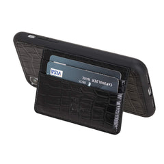 Pisa Snap On Leather Wallet Case with Stand for iPhone XR