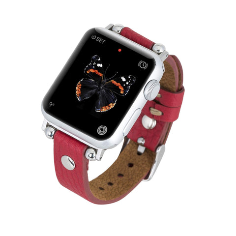 Perugia Leather Slim Band Strap for Apple Watch