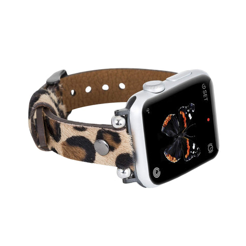 Perugia Leather Slim Band Strap for Apple Watch