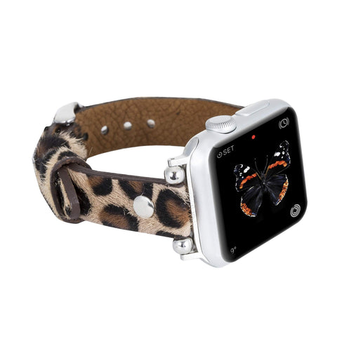 Perugia Leather Slim Band Strap for Apple Watch