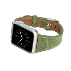 Messina Leather Slim Band Strap for Apple Watch