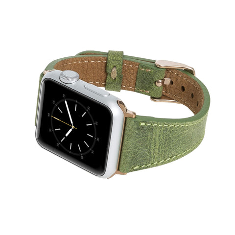 Correa delgada de cuero Messina para Apple Watch