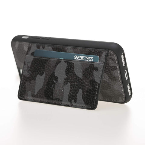 Pisa Snap On Leather Wallet Case with Stand for iPhone 6