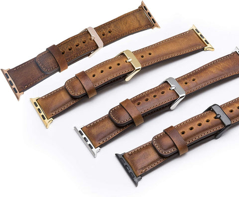 Correa de cuero Toscana para Apple Watch
