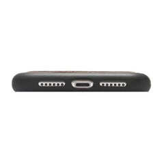 Funda de cuero Lucca Snap On para iPhone XR