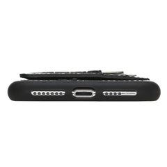 Funda tipo billetera de cuero Pisa Snap On con soporte para iPhone XS Max