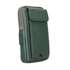 Ferrara Unisex Crossbody Leather Phone Purse