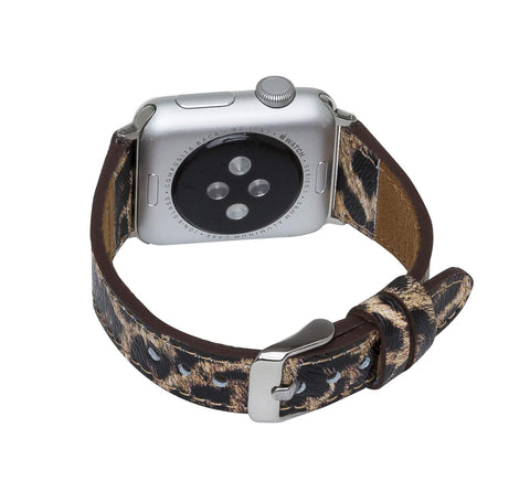 Correa delgada de cuero Messina para Apple Watch