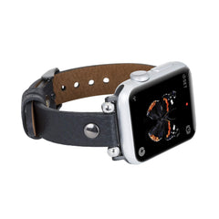 Correa delgada de cuero Perugia para Apple Watch