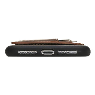 Pisa Snap On Leather Wallet Case with Stand for iPhone XS Max