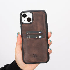 Capri Snap On Leather Wallet Case for iPhone 15 Plus