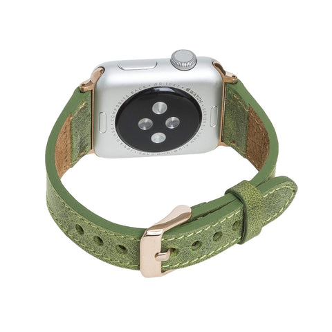 Correa delgada de cuero Messina para Apple Watch