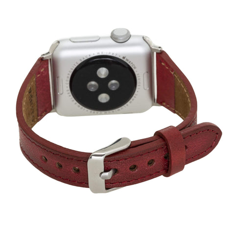 Correa delgada de cuero Messina para Apple Watch