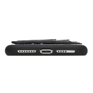 Pisa Snap On Leather Wallet Case with Stand for iPhone XS Max