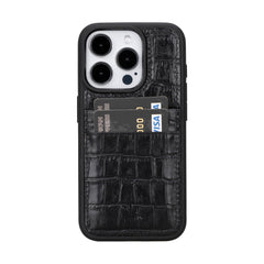 Capri Snap On Leather Wallet Case for iPhone 15 Pro