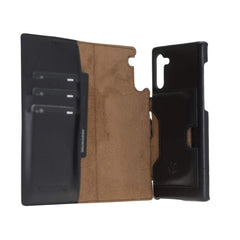 Funda tipo billetera de cuero con bloqueo RFID Florence para Samsung Galaxy Note 10