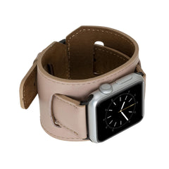Ancona Leather Cuff Band Strap for Apple Watch