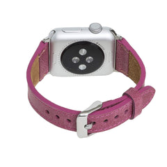 Messina Leather Slim Band Strap for Apple Watch