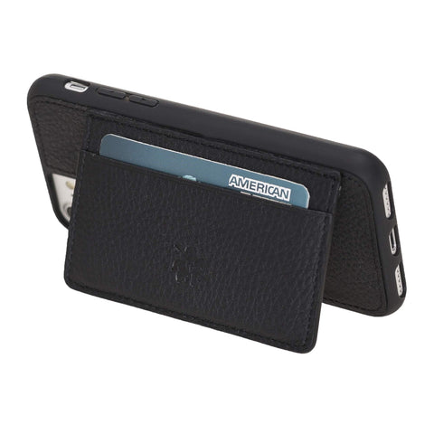 Pisa Snap On Leather Wallet Case with Stand for iPhone 6