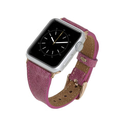Messina Leather Slim Band Strap for Apple Watch
