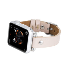 Correa delgada de cuero Perugia para Apple Watch