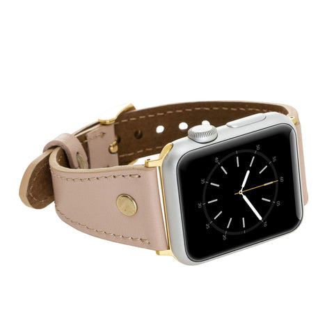 Sessa Leather Slim Band Strap for Apple Watch