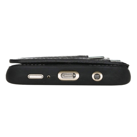 Pisa Snap On Leather Wallet Case with Stand for Samsung Galaxy S9 Plus