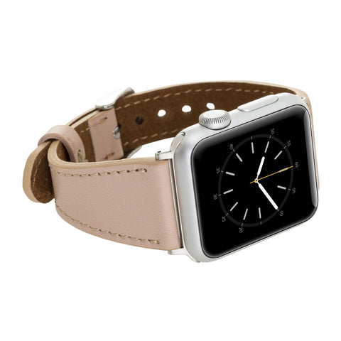 Correa delgada de cuero Messina para Apple Watch