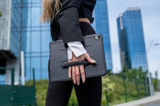 Funda tipo billetera de cuero Lecce para iPad Pro 12.9 2021 (5.a generación)/ 2020 (4.a generación)/ 2022 (6.a generación)