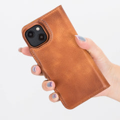 Florence RFID Blocking Leather Wallet Case for iPhone 14