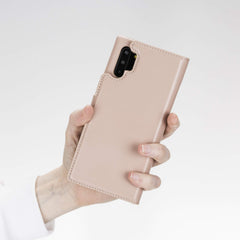Funda tipo billetera de cuero con bloqueo RFID Florence para Samsung Galaxy Note 10 Plus