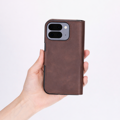 Funda tipo billetera de cuero con bloqueo RFID Florence-flex para Google Pixel 8