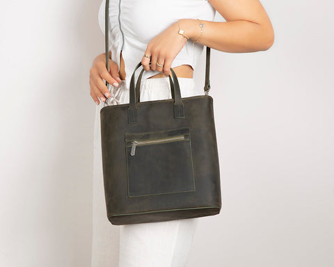 Valetto Leather Tote Bag